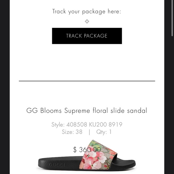 Gucci Women's Floral Bloom Sandals - Picture 1 of 4